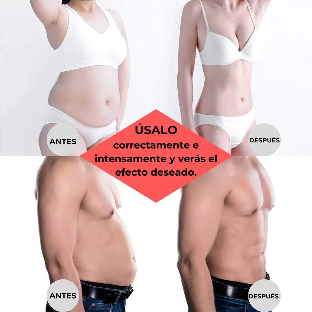 Cinturón Estimulador Abdominal - Tonifica 360