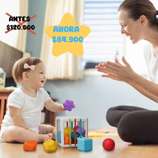 Juguete Interactivo Cubo Montessori